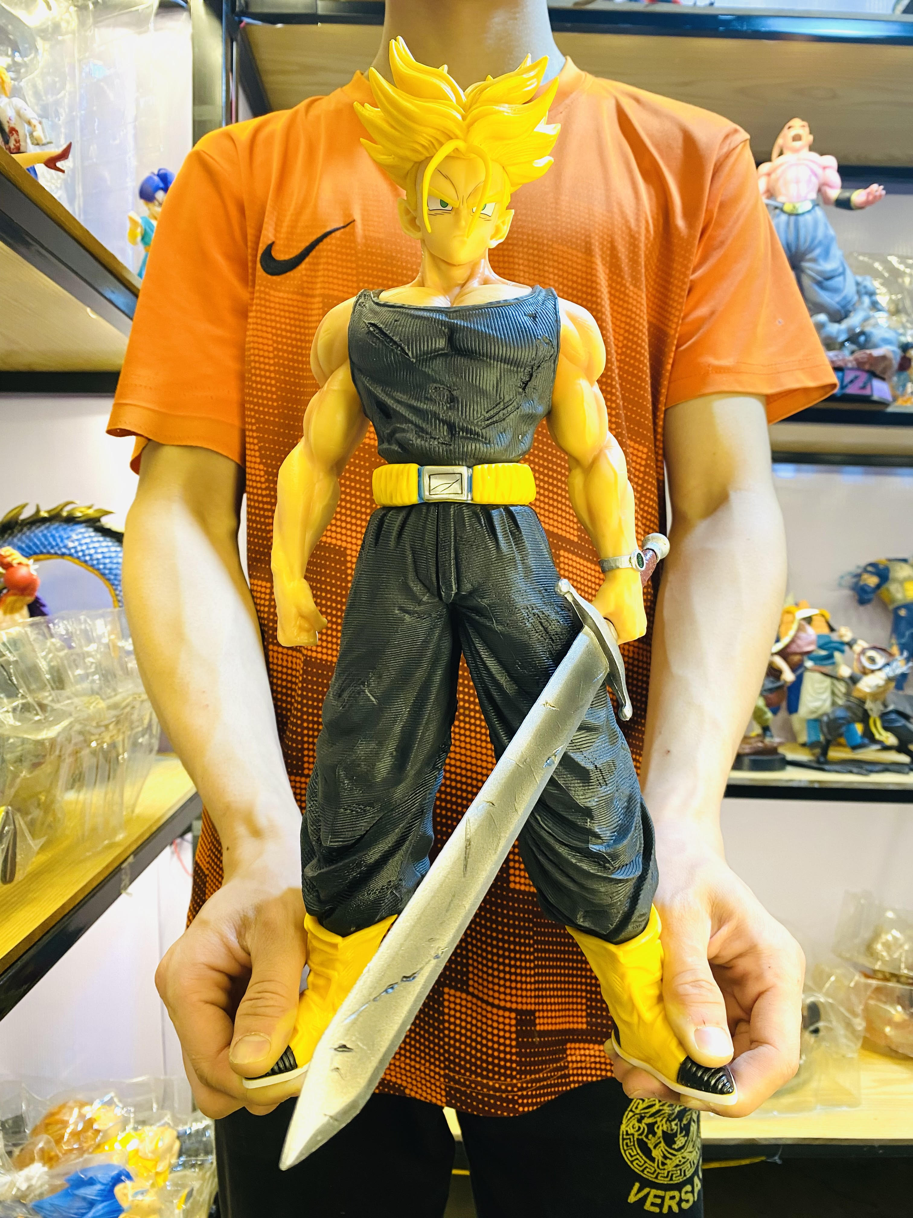 (42Cm) Mô Hình Dragonball - Trunks Tl42 Cầm Kiếm Siêu To
