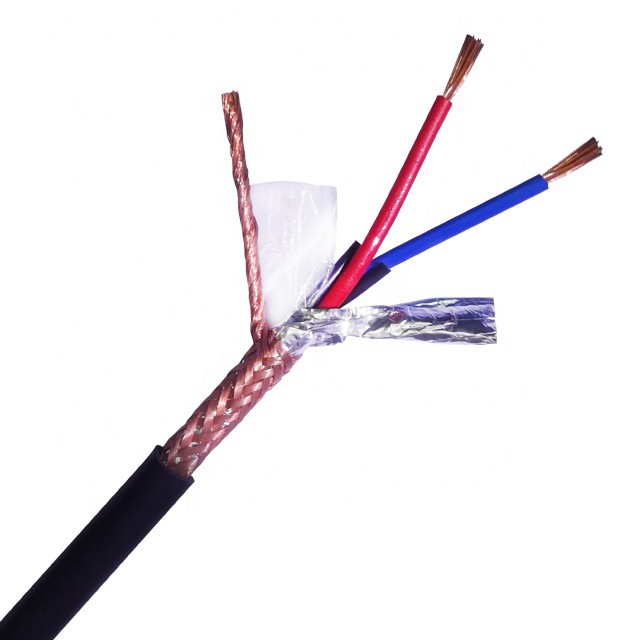 5M DÂY TÍN HIỆU MỀM 2 LÕI CÓ LƯỚI CHỐNG NHIỄU (DÂY TÍN HIỆU - DÂY TÍN HIỆU DMX)