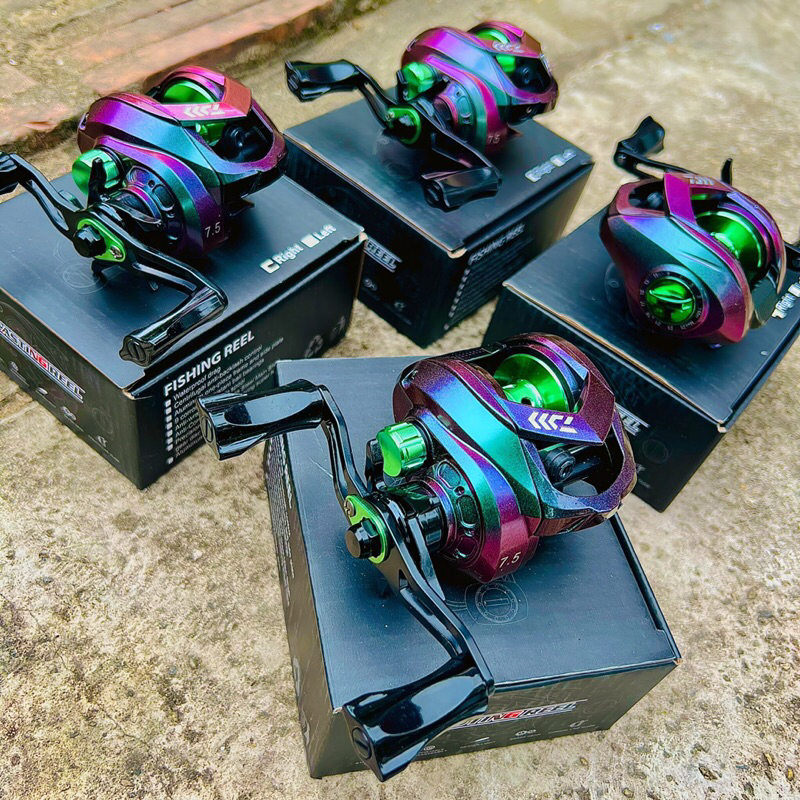 Máy ngang câu lure Dajwa tiếng Drag Click siêu phê