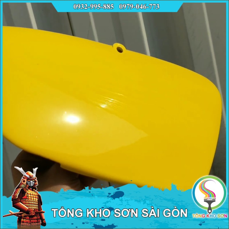 Chai sơn xịt samurai màu vàng ngọc trai H163P