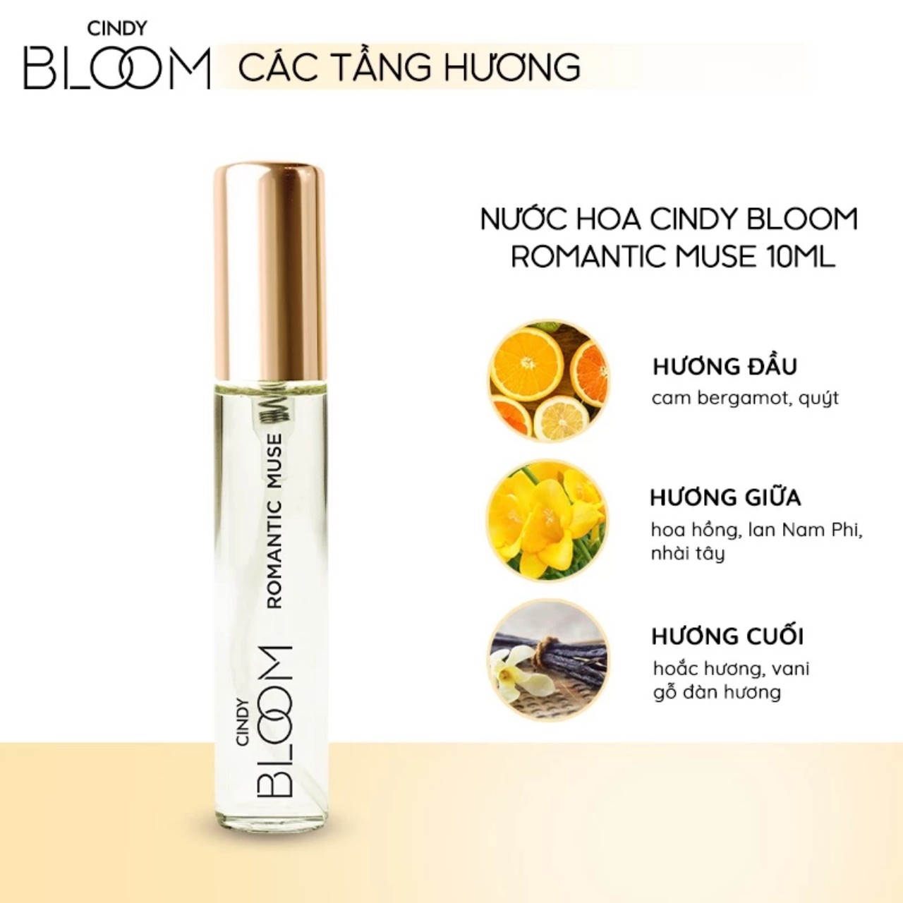 NUOC HOA CINDY BLOOM 10ML