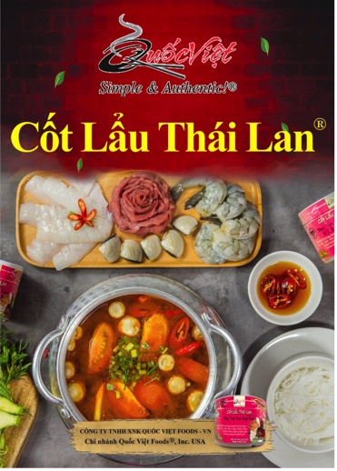 Nước dùng cô đặc nấu lẩu Thái