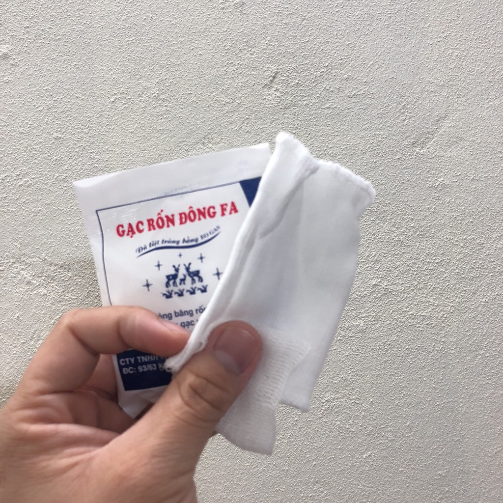 GẠC BĂNG RỐN SƠ SINH ĐÔNG PHA