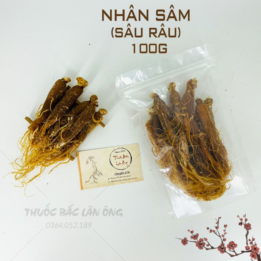 Nhị hồng sâm khô 100g