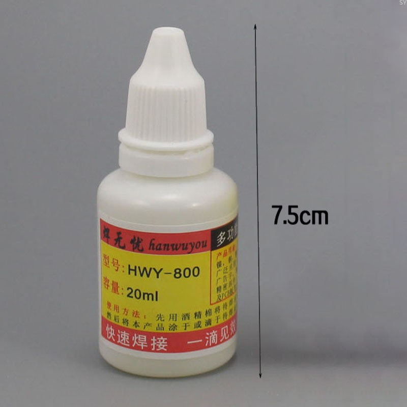 Dung dịch trợ hàn thép không gỉ Hwy-800 20ml