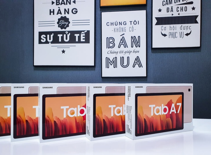Máy tính bảng Samsung Galaxy Tab A7 10.4 2020 NEW 100% FULLBOX Wifi Only | BẢO HÀNH 12 THÁNG chính hãng