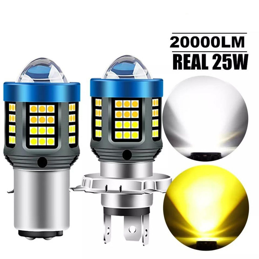 Đèn pha bi cầu headlight 25W H4 H6