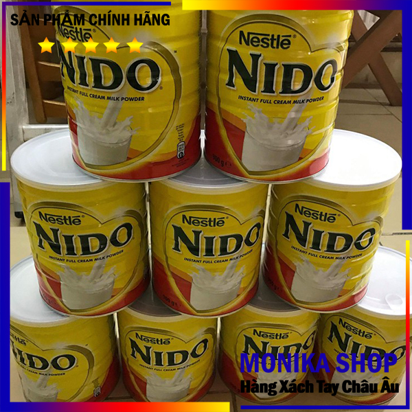 Sữa tươi Nido Hà Lan nắp trắng (900gr)