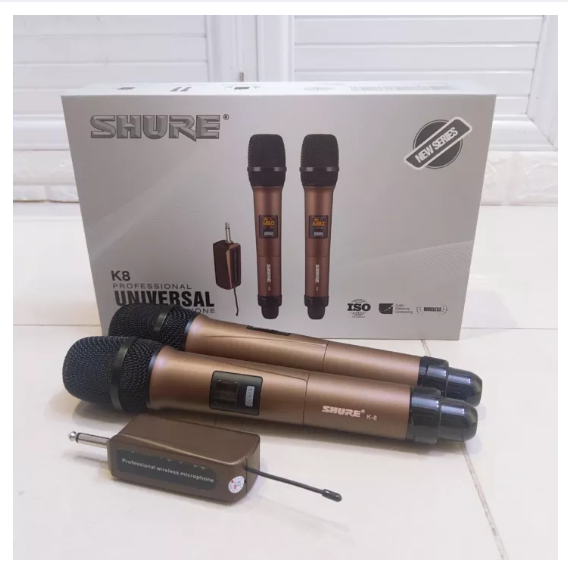 Microphone karaoke microphone shure wireless microphone Shure K8 professional karaoke microphone cheap for Speaker pull, âmly new technology 2022, anti howling, suction good sound mic singing very light for out authentic sound circle known as singer