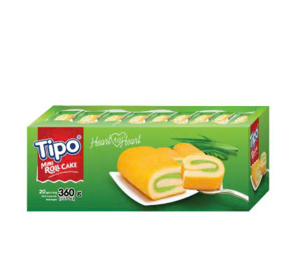 Bánh Bông Lan Tipo Cuộn Cốm 360g