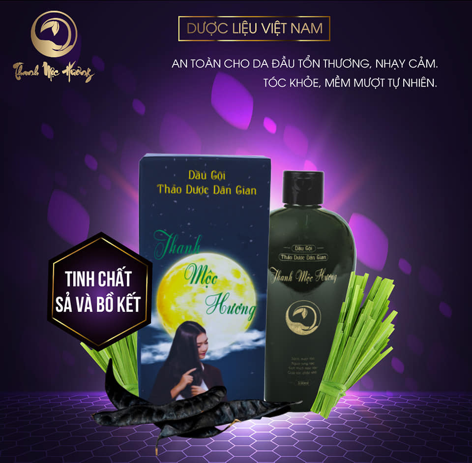 DẦU GỘI THẢO DƯỢC THANH MỘC HƯƠNG Mẫu Mới
