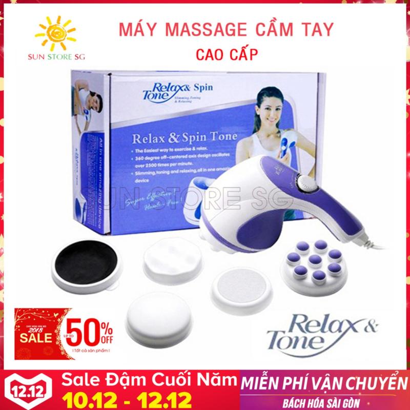 May Mat Xa Lung Cam Tay - Massage Cầm Tay Relazx Làm Từ Chất Liệu Cao Cấp, Chống Rạn Nứt, Massage Các Huyệt Đạo Ở Các Vị Trí Khác Nhau Trên Cơ Thể, Giảm Các Cơn Căng Thẳng Và Đau Nhức nhập khẩu