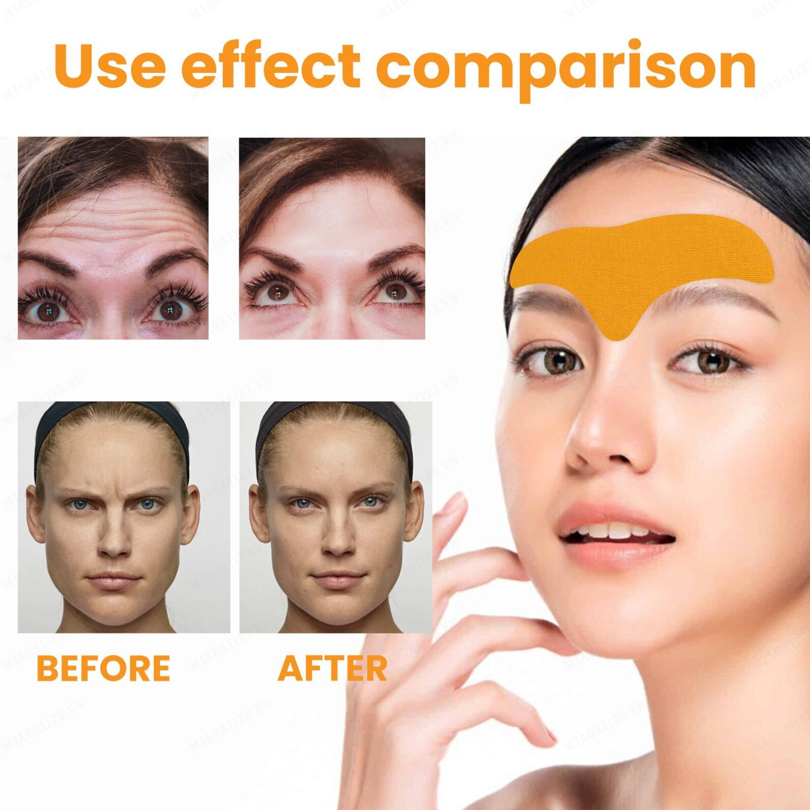 Forehead Wrinkle Lightening Patch Lifting Firming Forehead Patch