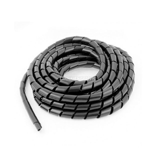 Dây xoắn ruột gà đủ size màu đen
