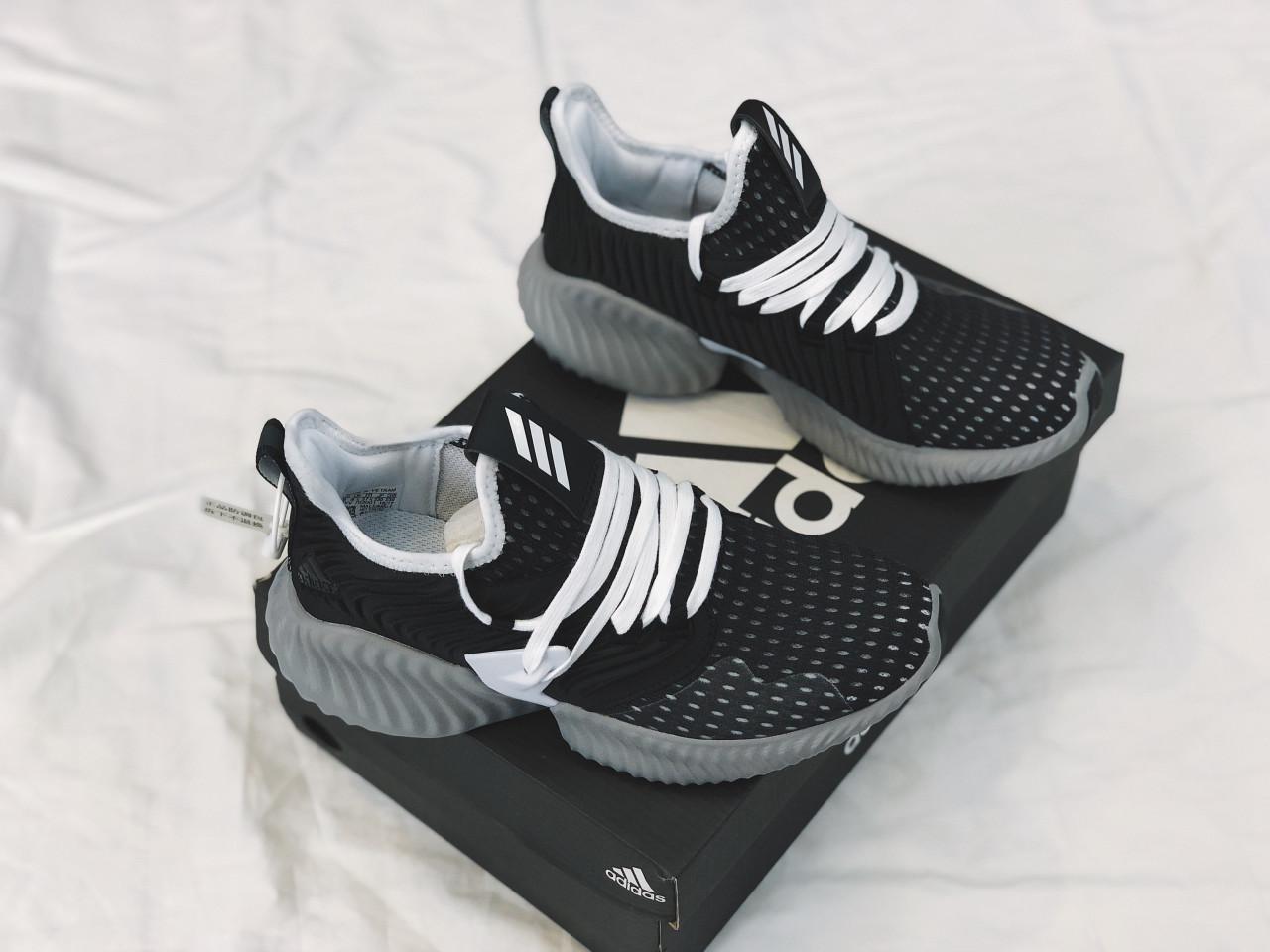 [HCM]Giày nữ Alpha Bounce Instinct mới cao cấp nhẹ bền êm thể thao (đen phối xám)