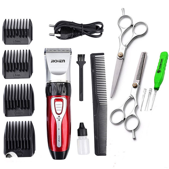 Tông Đơ Cắt Tóc Không Dây Chuyên Nghiệp Jichen JC-0817