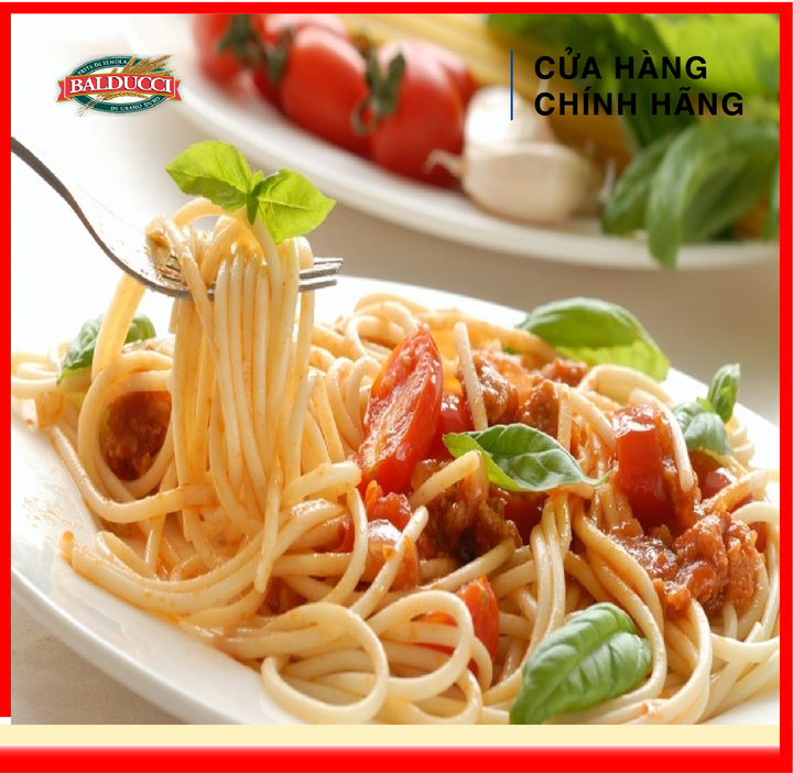 [HOÀN TIỀN MAX 10%]Mỳ Ý Spaghetti Balducci Số 4 500G (Sợi Tròn)