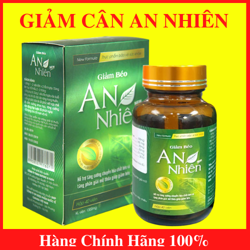 [MIỄN PHÍ SHIP] An Nhiên [Tặng Vòng Tay May Mắn]Giảm Béo An Nhiên Giảm  Cân - AN001