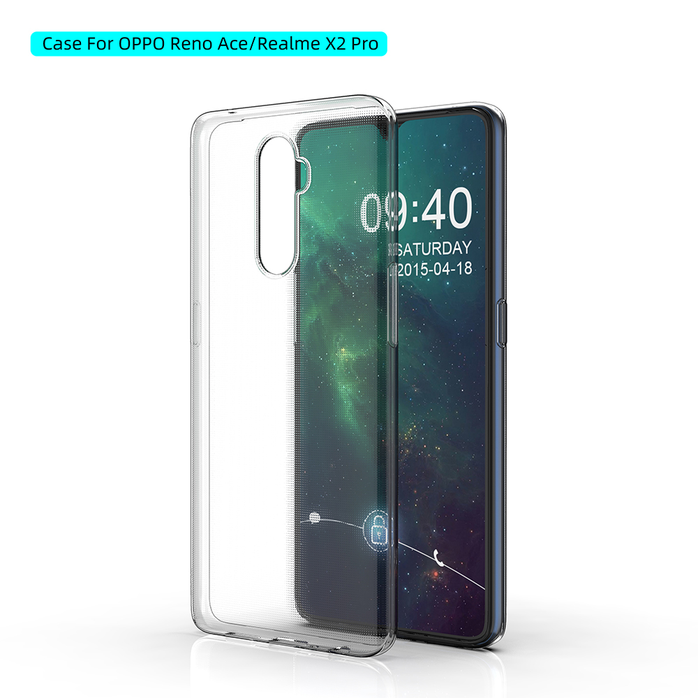 Ốp dẻo trong suốt Realme X2 Pro (Hàng loại A)