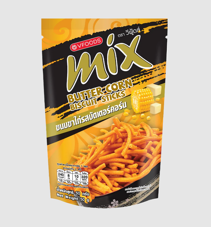 Bánh Que Cọng Mix (gói 50g) Thái Lan