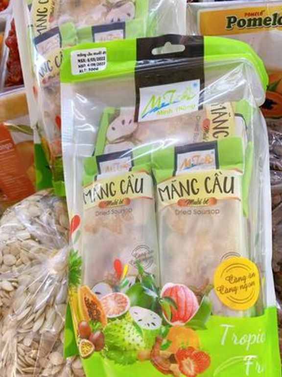 Mãng Cầu Sấy Muối Ớt MT - Cực Ngon 100g