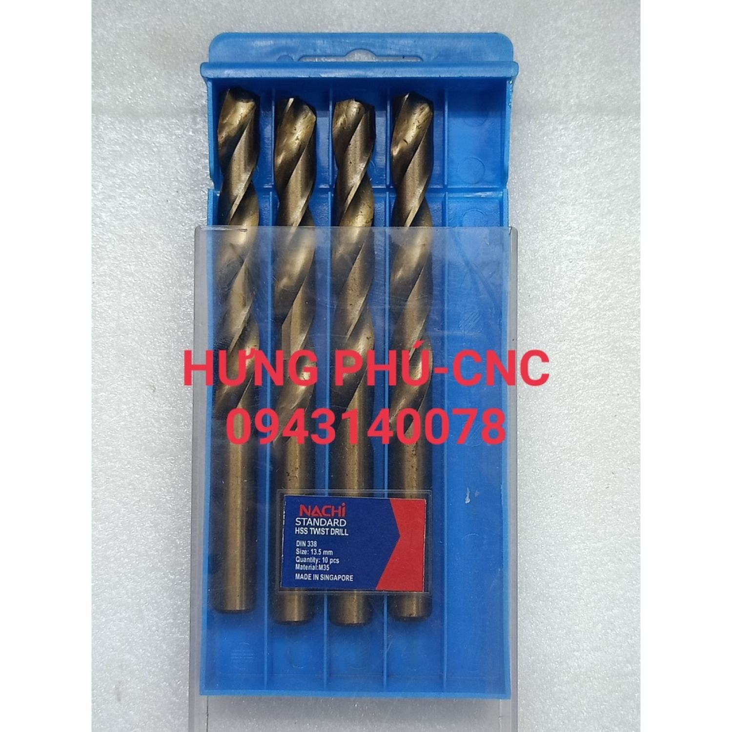 Mũi khoan inox nachi.