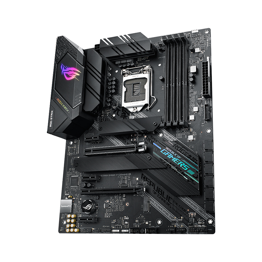 Mainboard ASUS ROG STRIX B460-F GAMING (Intel B460, Socket 1200, ATX, 4 khe Ram DDR4)