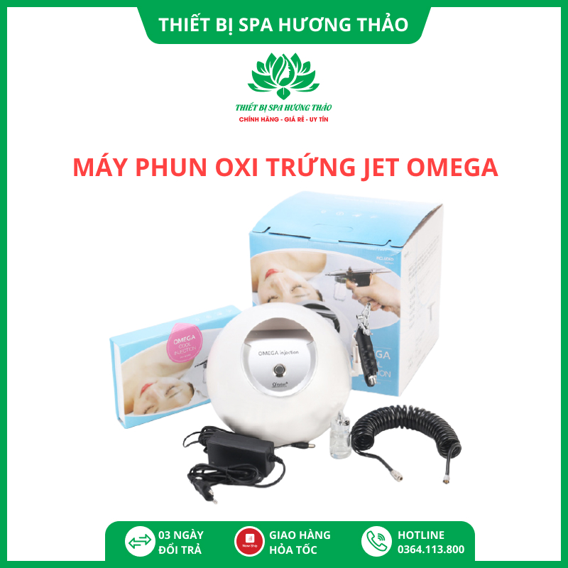 Máy Phun Oxy Jet Mini Omega Hàn Quốc