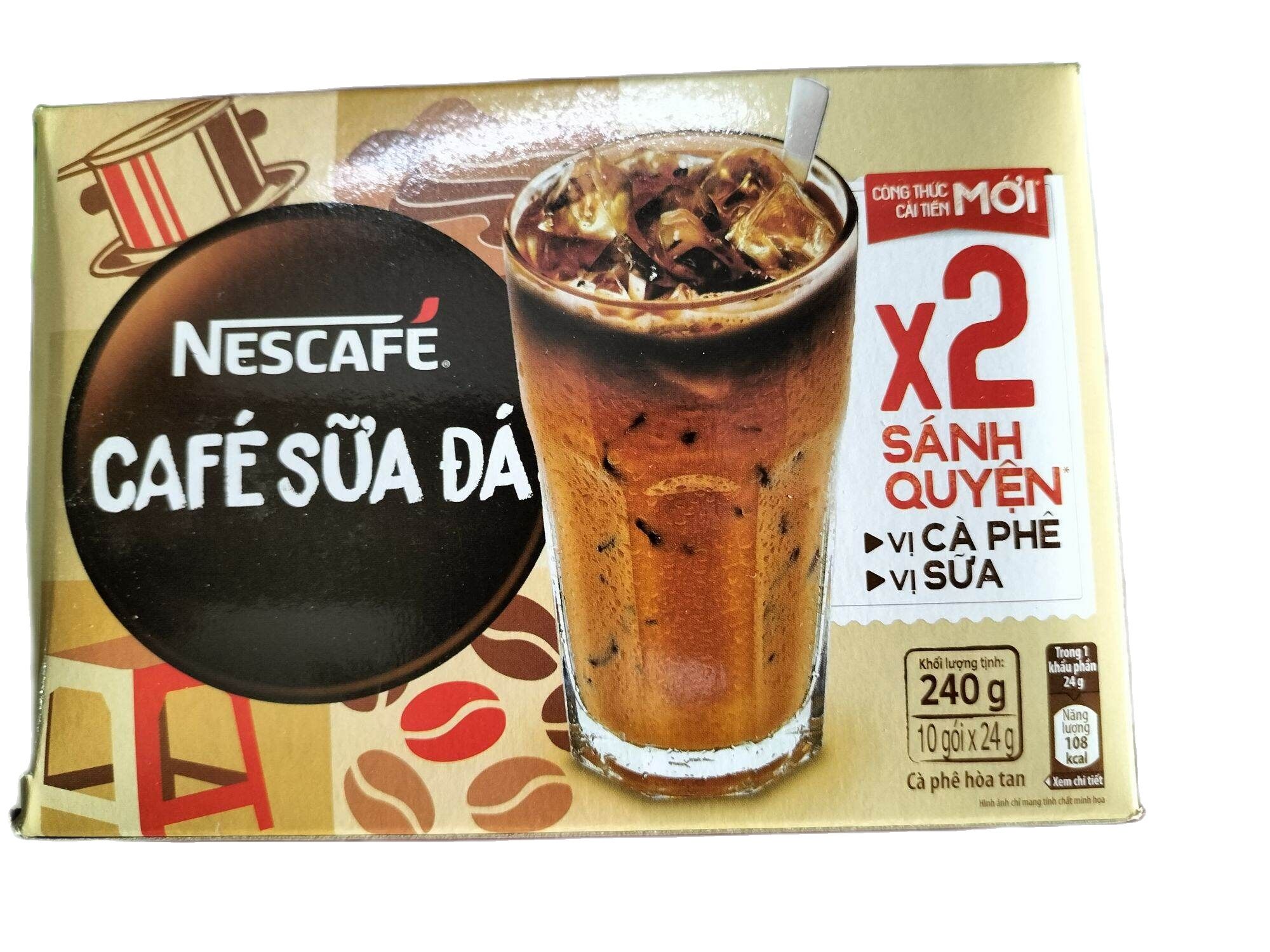 cafe Nescafe sữa đá