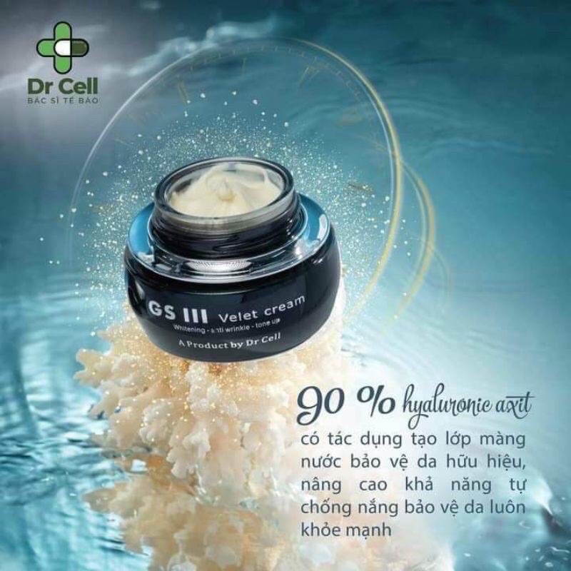 Kem Dưỡng Trắng Da Ban Ngày GS3 Dr Cell