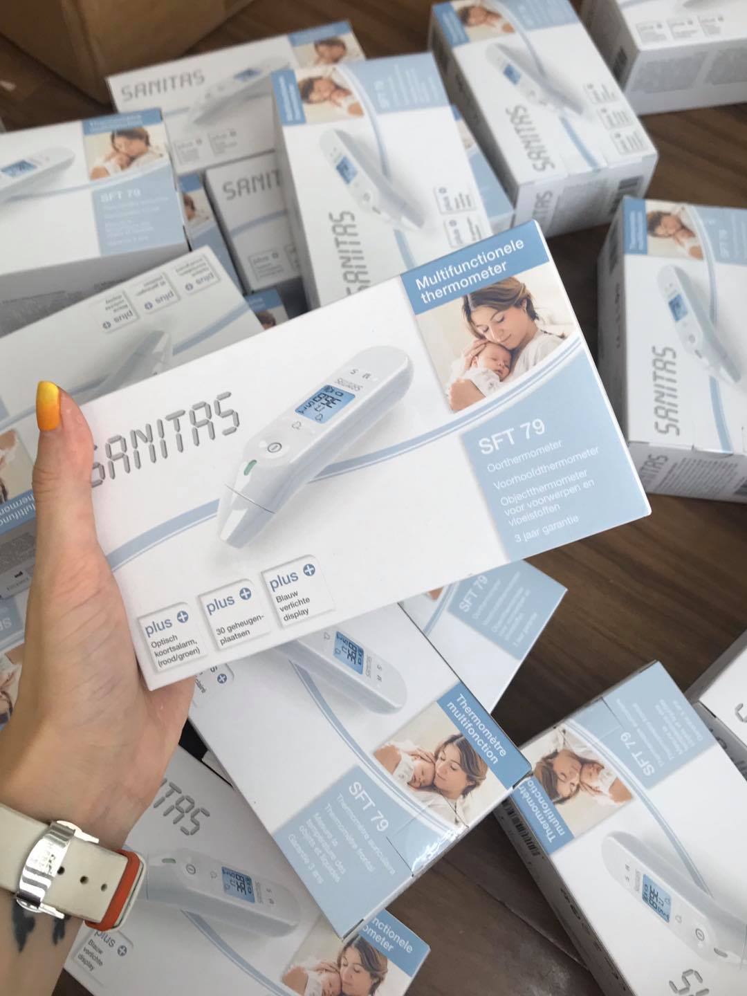 Bill Pháp - Nhiệt kế Sanitas SFT 79