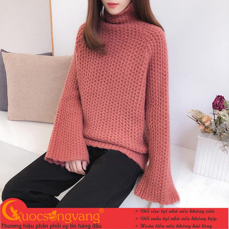 Áo len nữ chất đẹp áo len kiểu hàn mã A298 Cuocsongvang