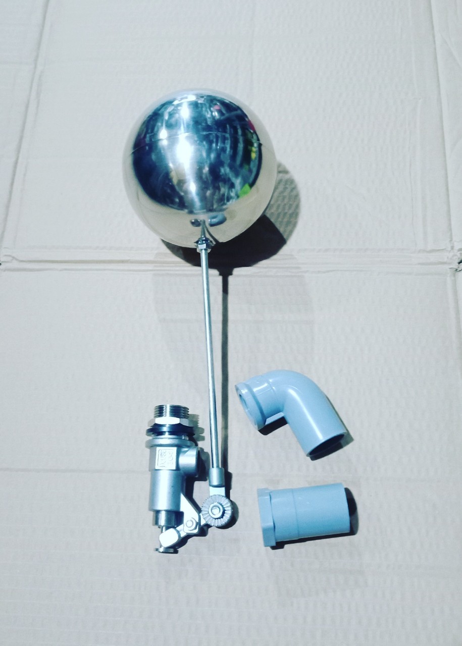 Phao cơ Inox bồn nước gia đình phi 27mm