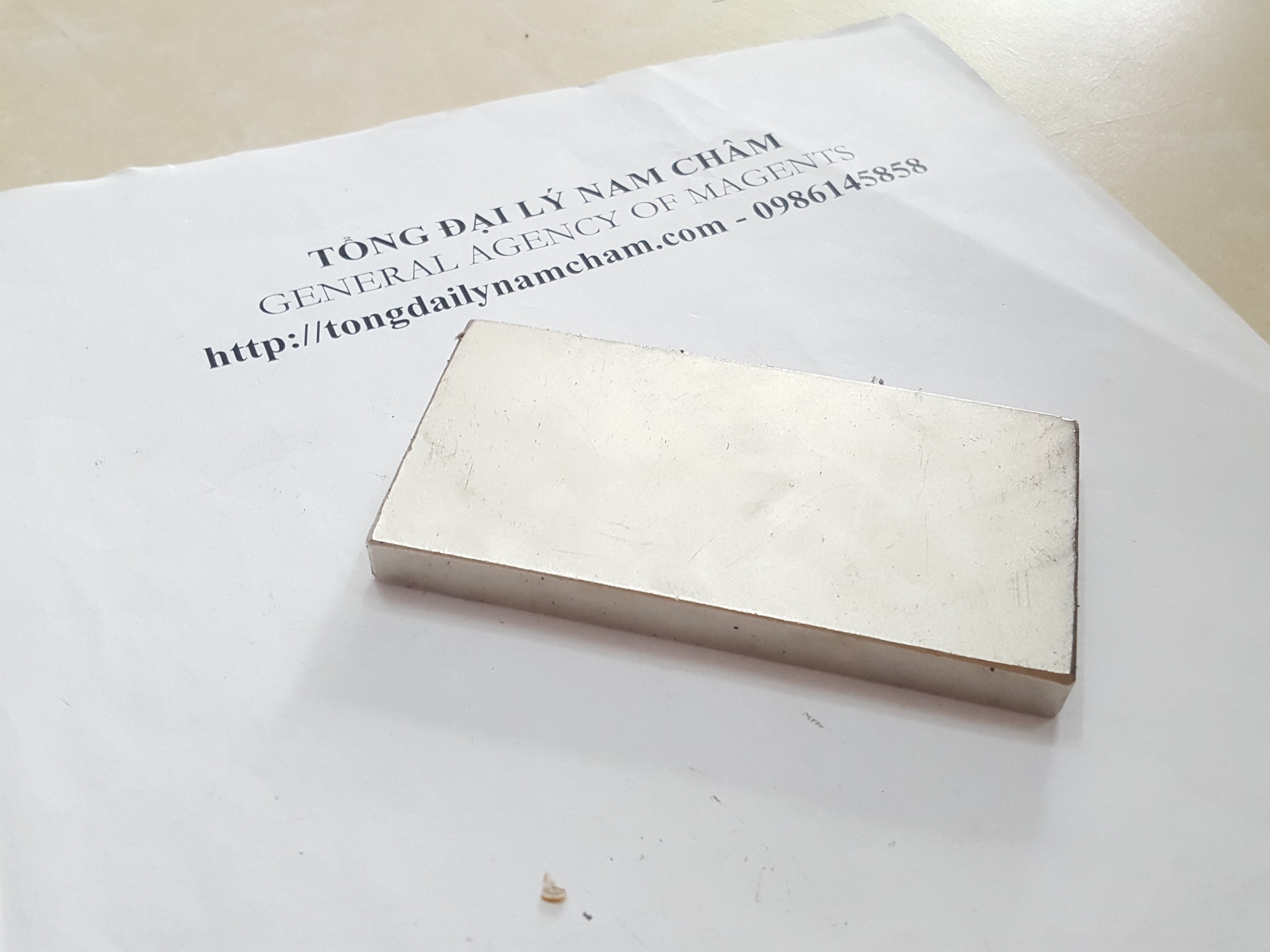 Nam châm siêu mạnh 100x50x10mm