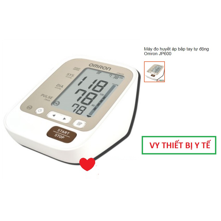 Máy Đo Huyết Áp Bắp Tay Omron JPN600