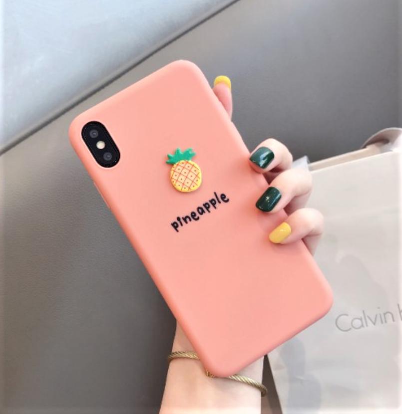 Ốp lưng Iphone trái cây xinh xinh [ Chất Dày Siêu Đẹp ]