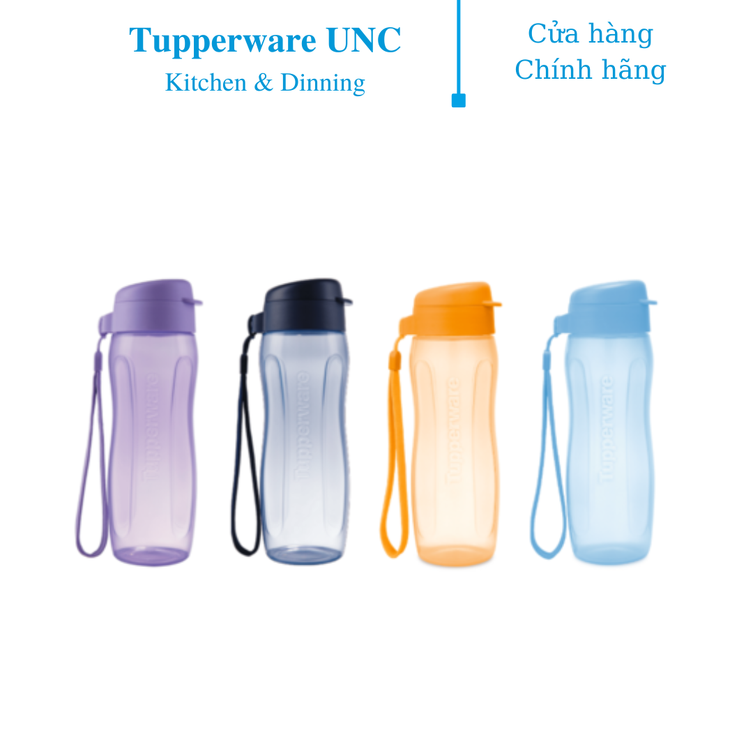 Bình nước Tupperware Eco Bottle Gen II 500ml (4 màu mới)