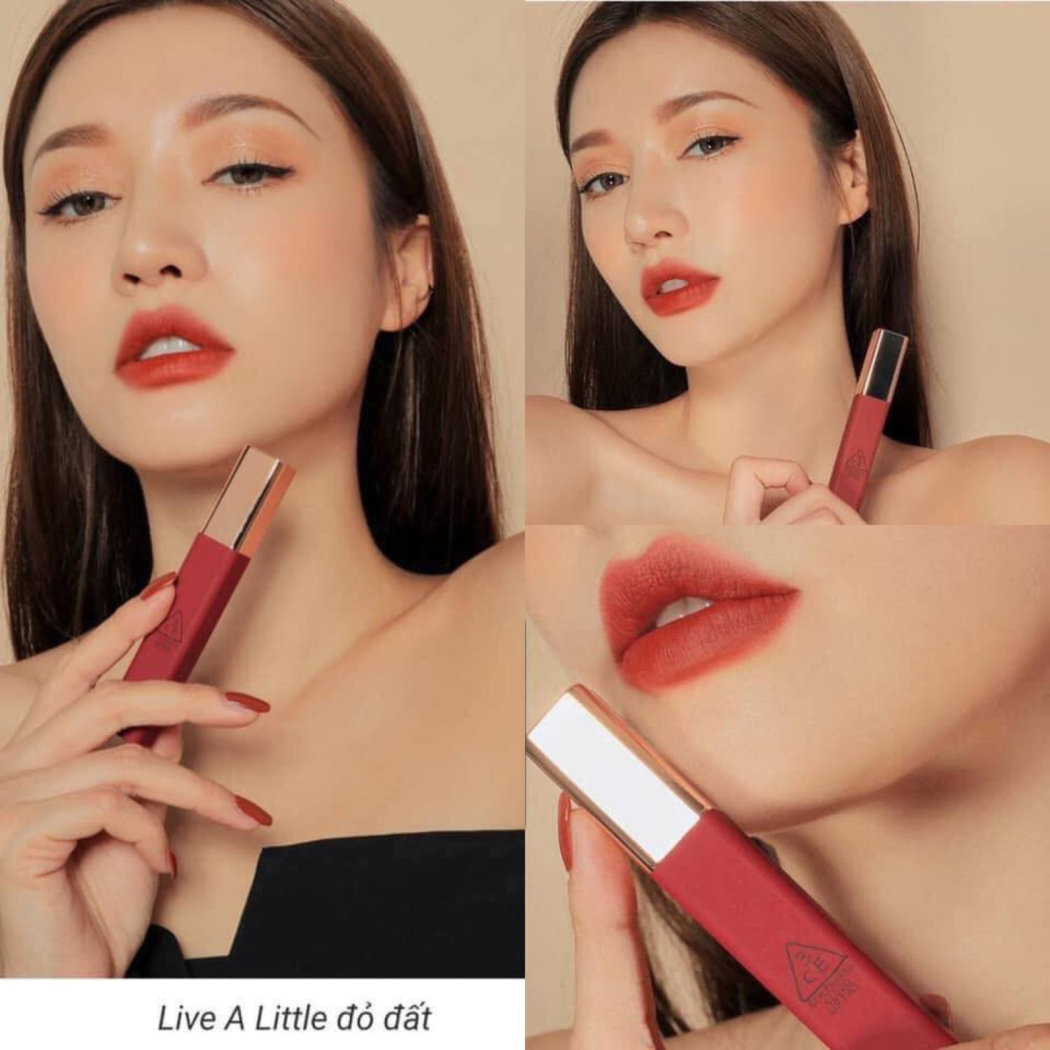 [ Hàng có sẵn ] Son kem lì 3CE Cloud lip tint