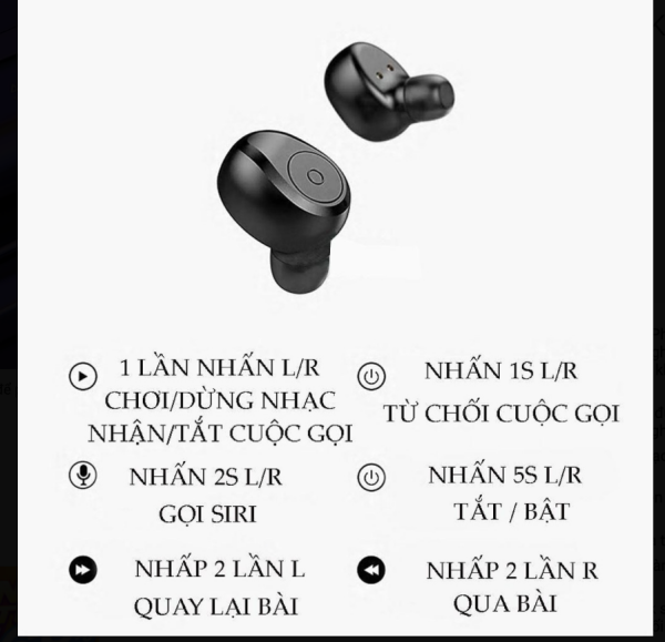 - Tai nghe Bluetooth 5.0 TWS S11 - Chống nước IPX5 - Nghe trong 200 giờ - Micrô tích hợp - Kết nối tự động - Khử tiếng ồn CVC 8.0 - DC3952
