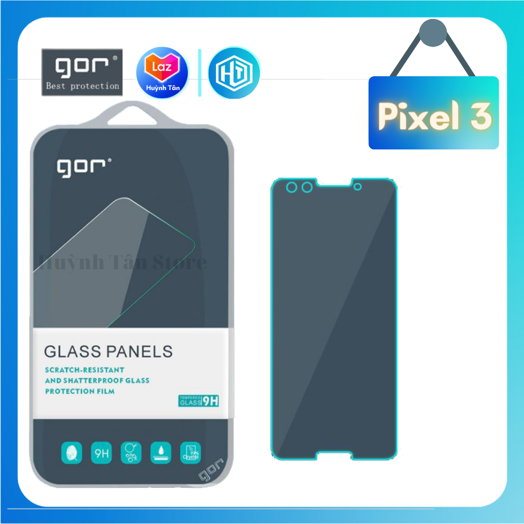 Cường lực GOR cho Google Pixel 3 không Full màn.