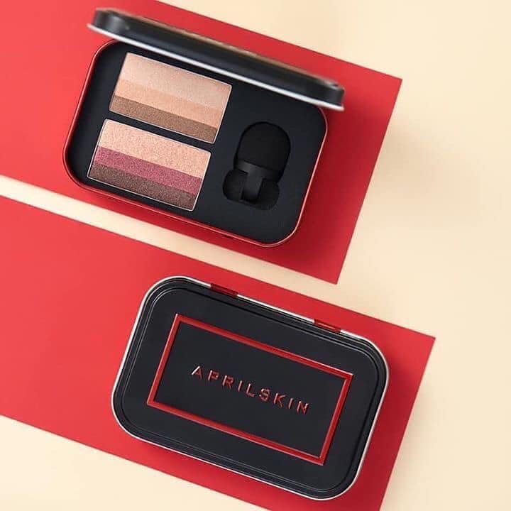Bảng Phấn Mắt Aprilskin Perfect Magic Dual Eyeshadow 6g