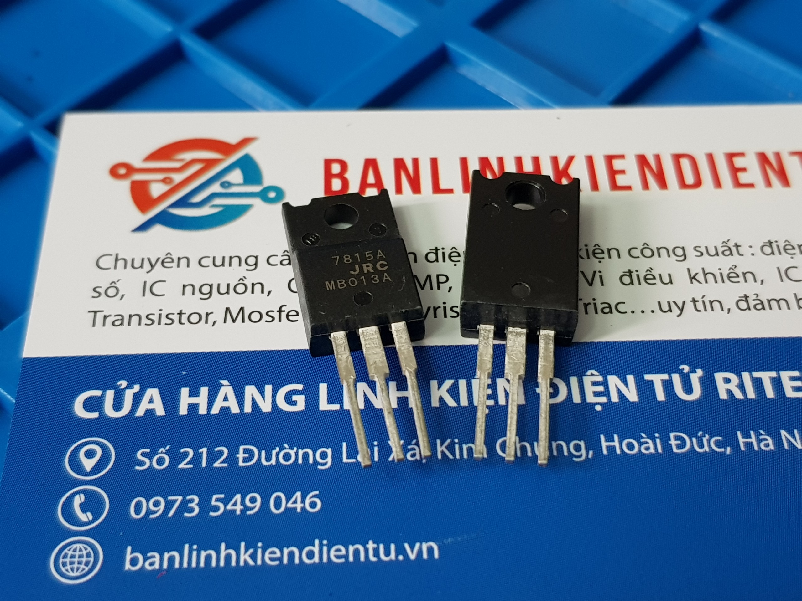 Combo 5c 7815A, NJM7815FA, 7815A JRC TO-220F