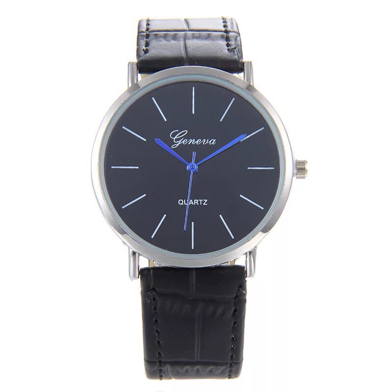 Đồng hồ thời trang nam Geneva dây da cao cấp MS922