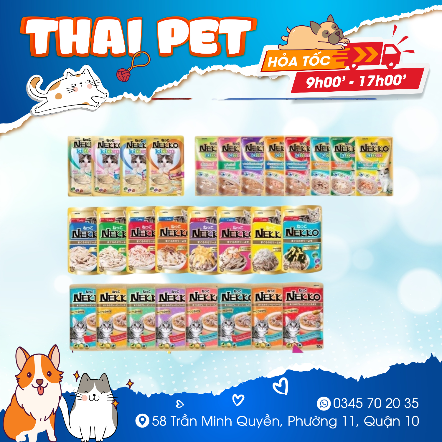 Pate Nekko Jelly 70g Thai Lan
