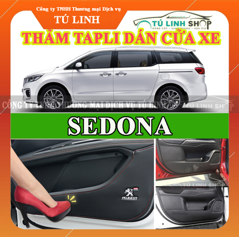 Bộ 4 Thảm Tapli dán cánh cửa chống trầy xước xe SEDONA