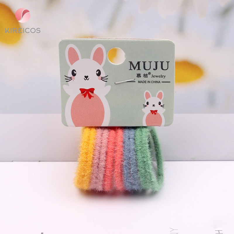[HCM]Set 10 Dây Cột Tóc Cho Bé Nhiều Màu B172 - kireicos