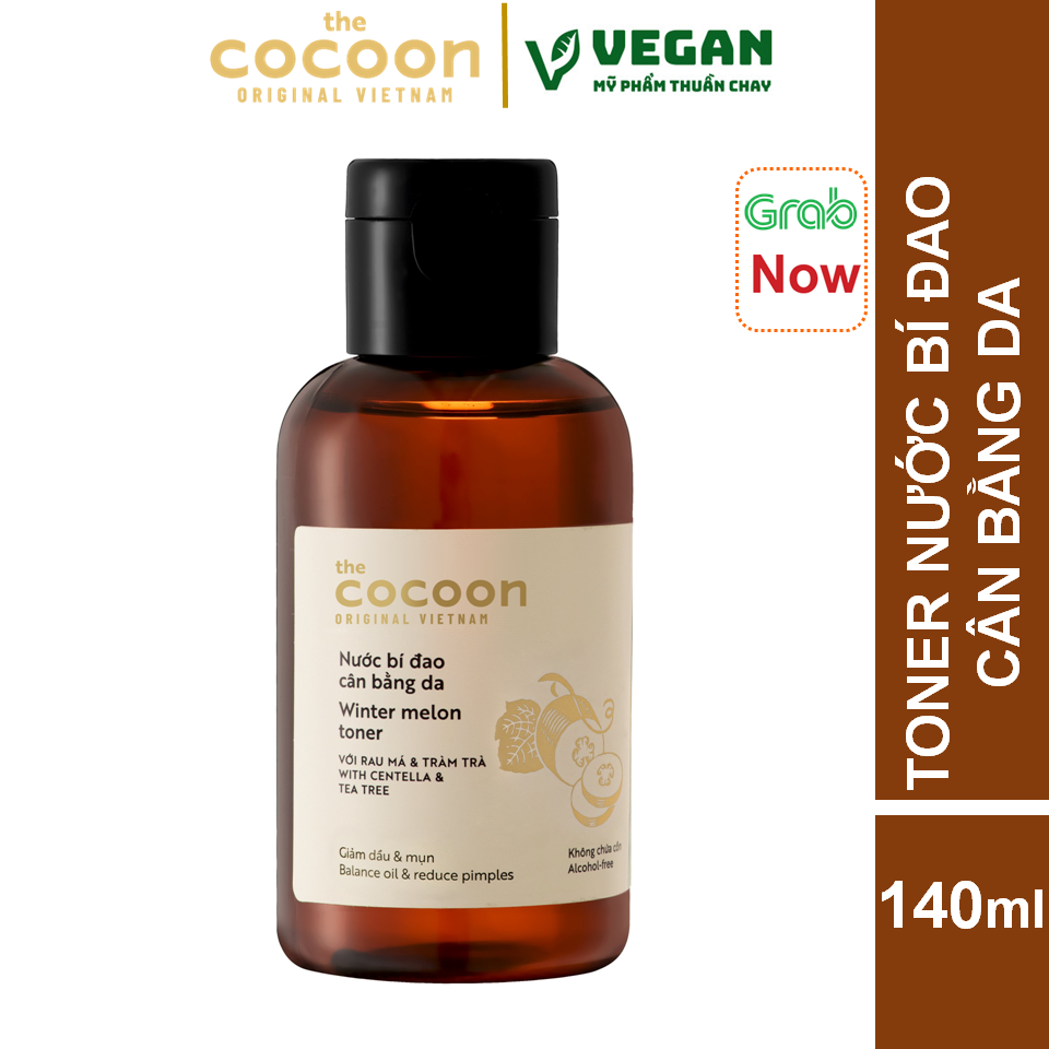 Nước bí đao cân bằng da (Winter melon toner) Cocoon 140ml
