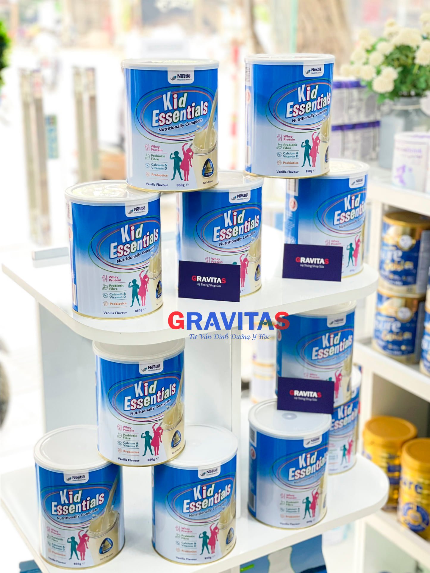 Sữa Kid Essential Mẫu Mới Úc Vị Vani 800g