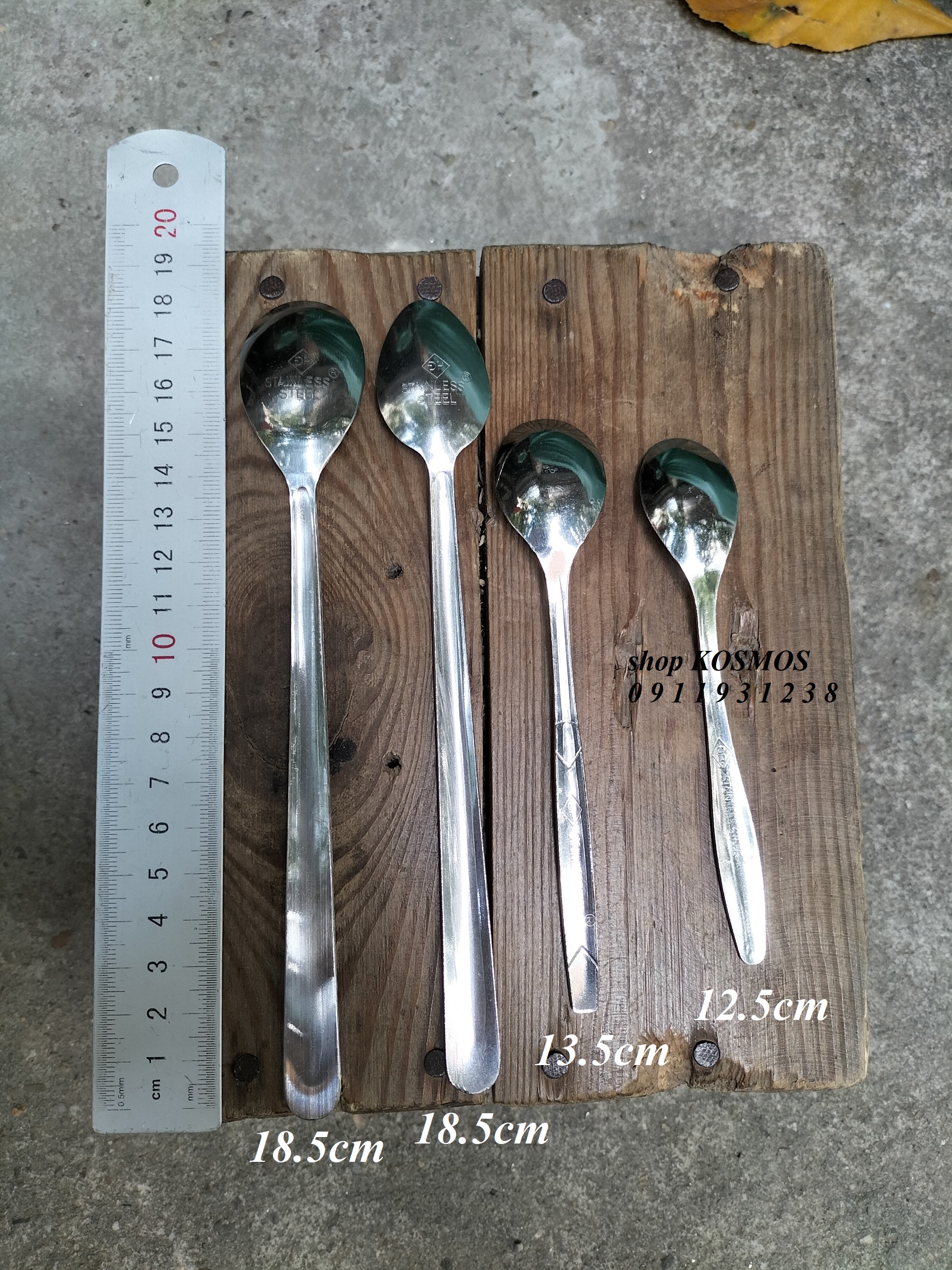 Muỗng Coffe Inox - Thìa Sinh Tố Inox ( Chất Dày, Bền Đẹp )
