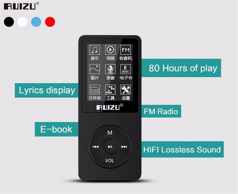 Máy Nghe Nhạc Hifi Mp3 Ruizu X02